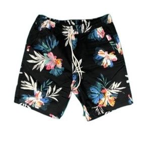 Forever 21 Black Floral shorts